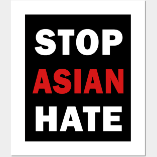 Stop Asian Hate Posters and Art